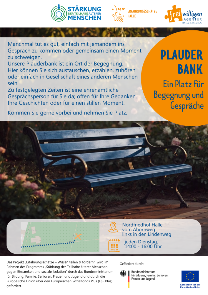 Plauderbank Foto 1